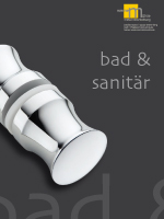 Produktbrosch&uuml;re Bad & Sanit&auml;r